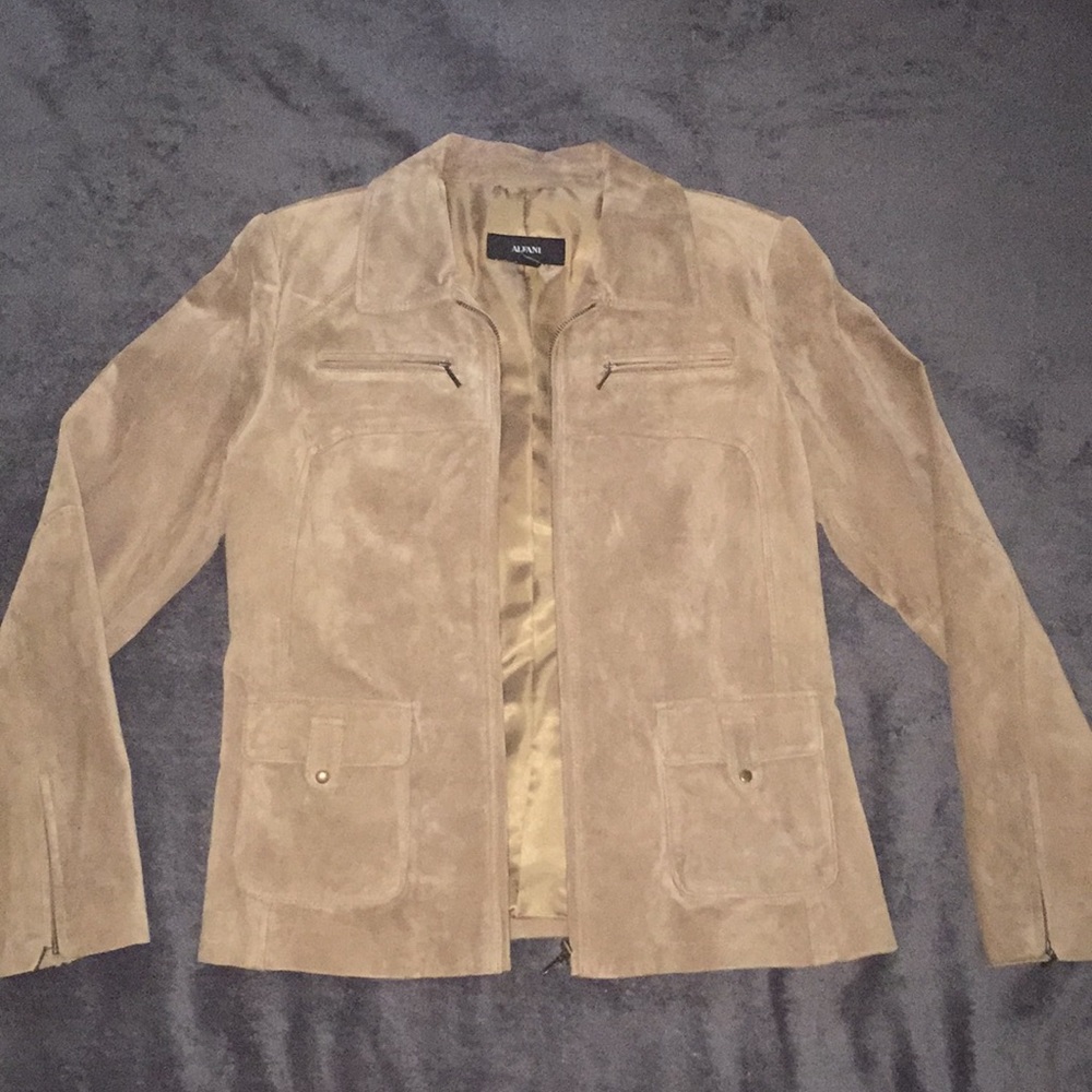 Leather coat Alfani